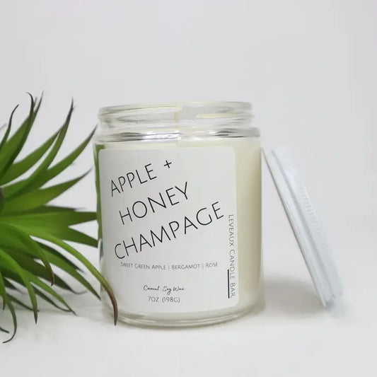 Apple + Honey Champagne Candle