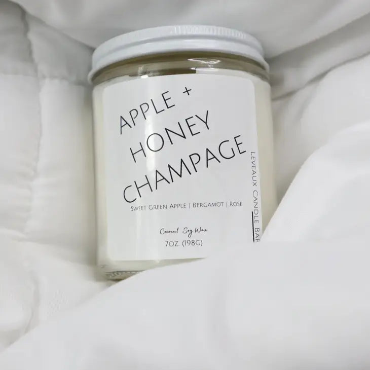 Apple + Honey Champagne Candle