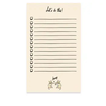 Things To Do Notepad 4 pack