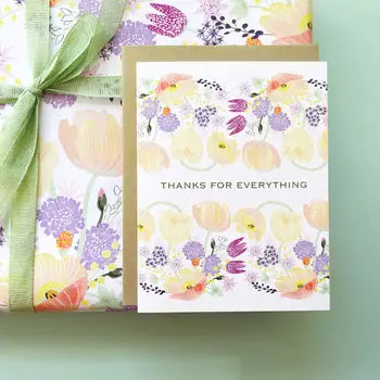 Hand Illlustrated Thank You Card