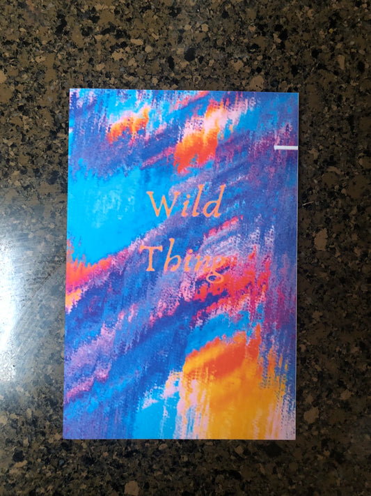 Wild Thing Writing Journal, Notebook